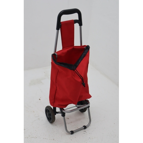 437 - Vildea Rechargeable Hoover with Lead and a Pullalong Shopping Trolley