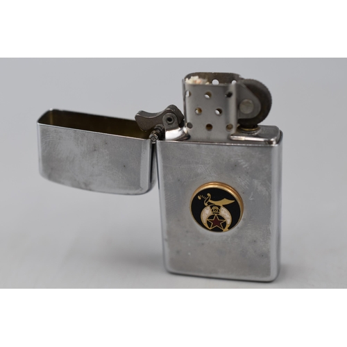 296 - Zippo Lighter with Case and Box