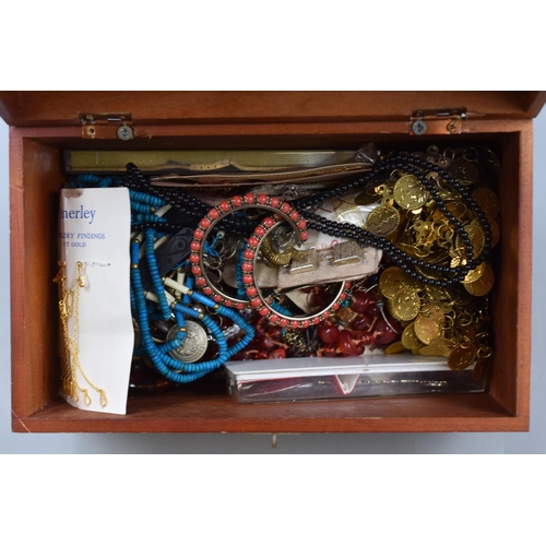 472 - Mixed Lidded Box of Jewellery and Other