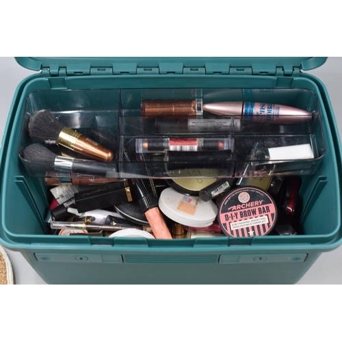 473 - Delsey Makeup Box Containing a Selection of Mixed Make-up