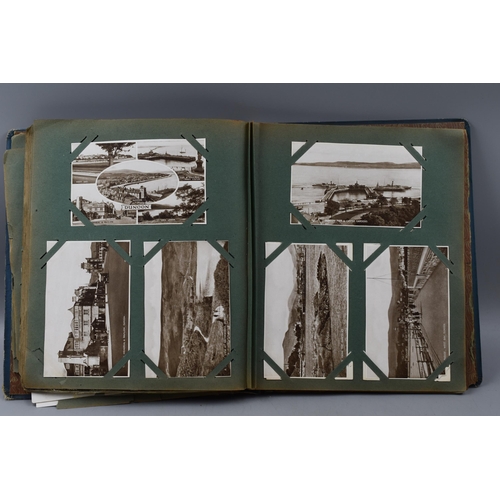 493 - Vintage Postacard Album Containing approx 95 Postcards including Topographical and Funnies dating fr... 