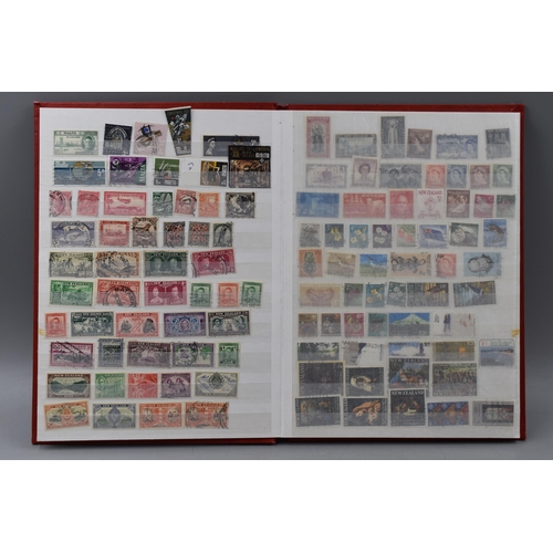 496 - Album containing a selection of commonwealth stamps