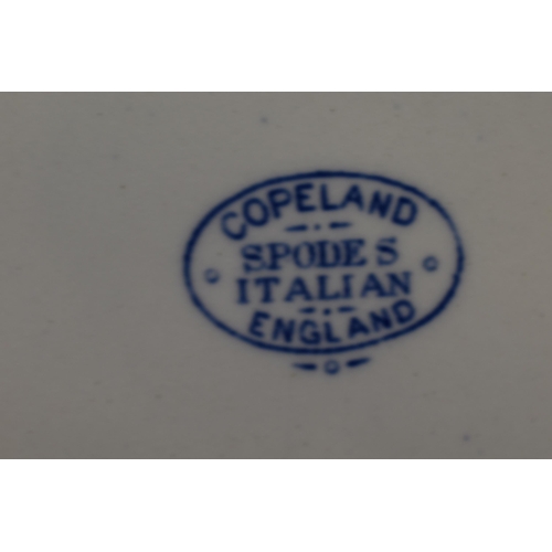 345 - Vintage Copeland Spode Italian Quatered Sandwich Plate (25cm)