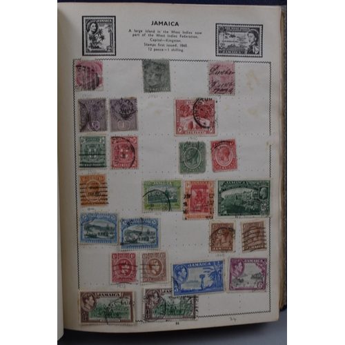 500 - Movaleaf Worldwide Stamp Album Containing French, Germany, Hungary and lots More