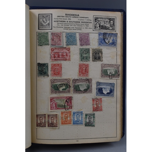 500 - Movaleaf Worldwide Stamp Album Containing French, Germany, Hungary and lots More