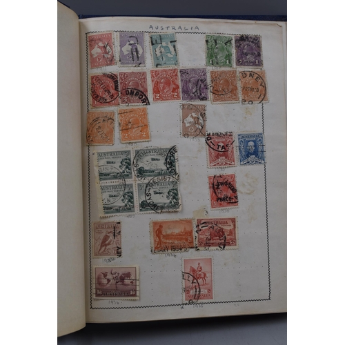 500 - Movaleaf Worldwide Stamp Album Containing French, Germany, Hungary and lots More