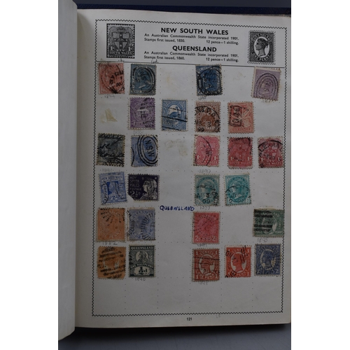 500 - Movaleaf Worldwide Stamp Album Containing French, Germany, Hungary and lots More