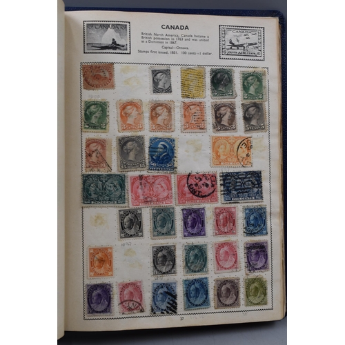 500 - Movaleaf Worldwide Stamp Album Containing French, Germany, Hungary and lots More