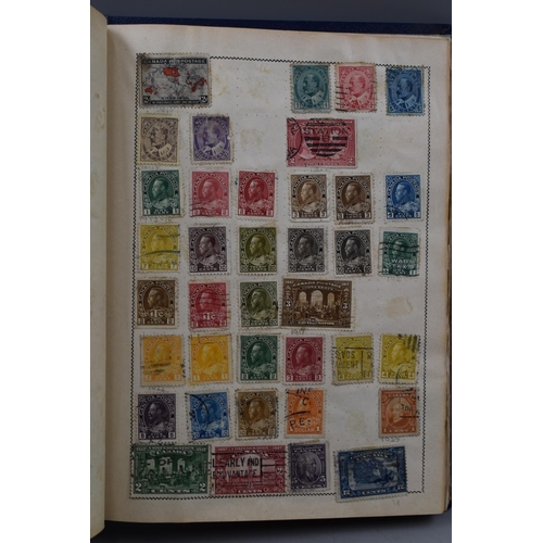 500 - Movaleaf Worldwide Stamp Album Containing French, Germany, Hungary and lots More