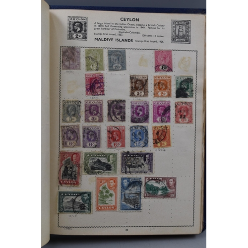 500 - Movaleaf Worldwide Stamp Album Containing French, Germany, Hungary and lots More