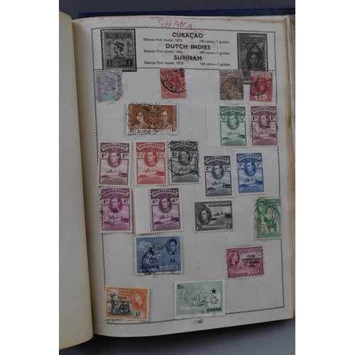 500 - Movaleaf Worldwide Stamp Album Containing French, Germany, Hungary and lots More