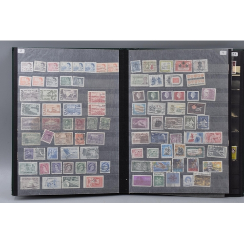 502 - Album containing a selection of commonwealth stamps including Australia, New Zealand, Canada, Nigeri... 