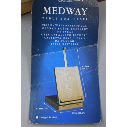 513 - Windsor & Newton Medway Table Box Easel (piece missing)