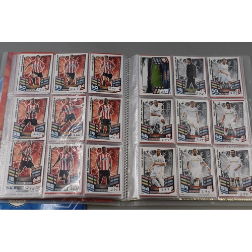 531 - A Selection of Football Card Binders, Containing a Large Selection of Football Cards. Includes Match... 