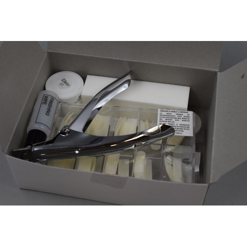 549 - UV Nails Extension Kit By Rio To Include UV Lamp and Accessories, Working When Tested