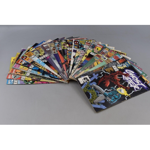 556 - Twenty Four Assorted Marvel Comics.