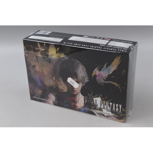 581 - A Sealed Spanish Edition Final Fantasy Opus VII Boxed TCG Set, Includes 36 Packs