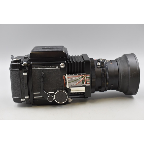 584 - Mamiya RB67 Pro-S 6x7cm Single Lens Reflex Camera with 90mm No 123548 Lens, Miranda 450CD Flash Unit... 