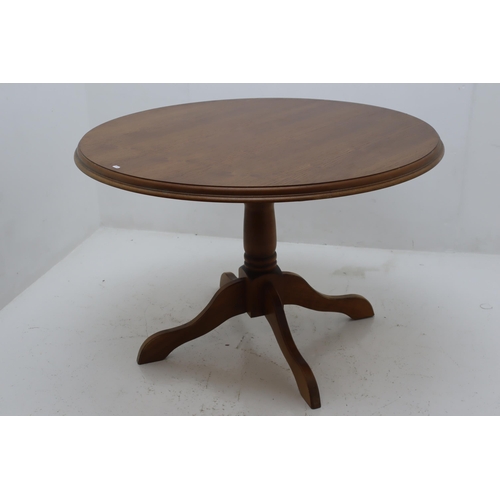 618 - Solid Pine Effect Round Dining Table 44