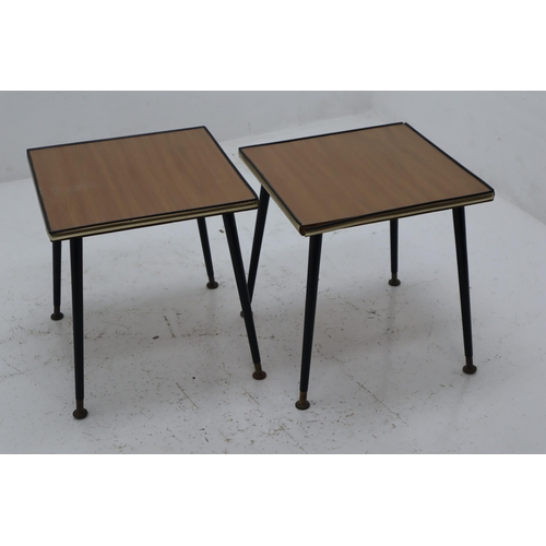 623 - Set of Three Vintage laminate Topped Tables to include one Coffee table 36