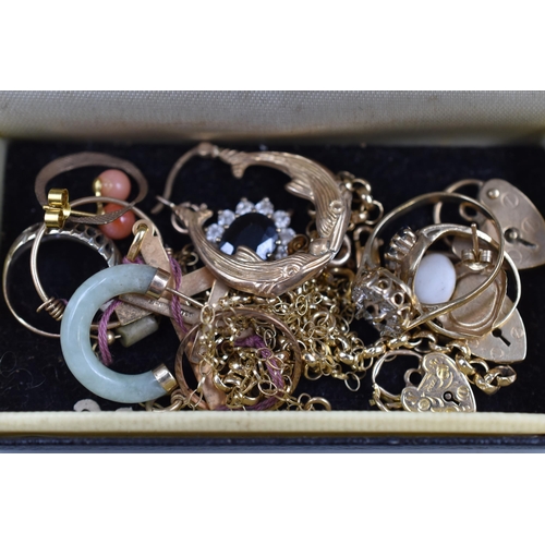 10 - Selection of Scrap 9ct Gold Jewellery (approx 19.59 grams)