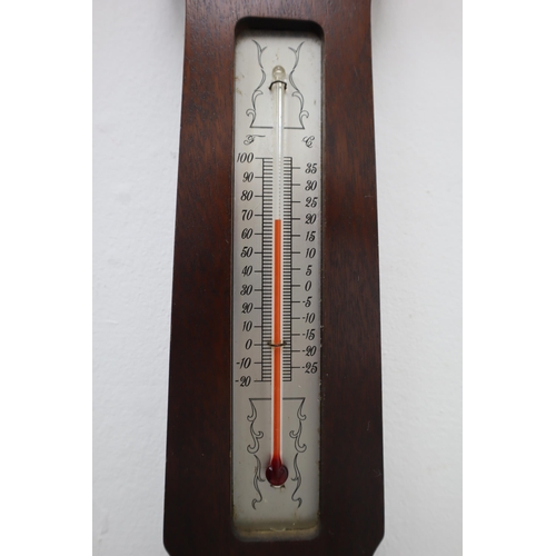 334 - Mid Century Short and Mason Barometer 30