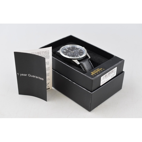 93 - Brand New Burton Menswear of London Watch in Gift Box Ticking Away Nicely