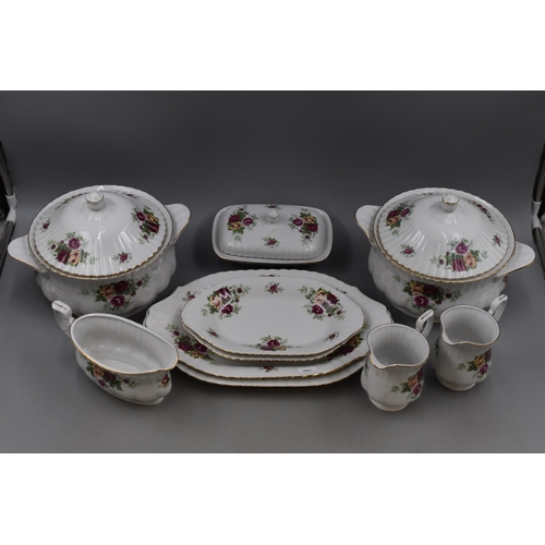 349 - Chodziez Fine Porcelain 88 Piece Dinner and Tea Set Set including Two Teapots, Tureens, Dinner Plate... 