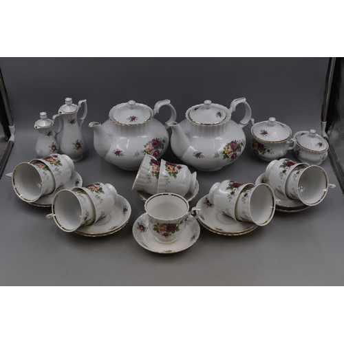 349 - Chodziez Fine Porcelain 88 Piece Dinner and Tea Set Set including Two Teapots, Tureens, Dinner Plate... 