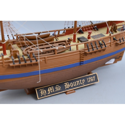 372 - Two Model Sailing Ships including HMS Bounty and Regal Ship VASA 19