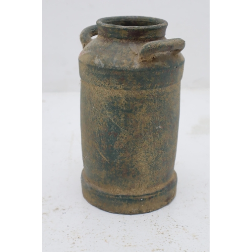 373 - Hand Strown Studio pottery Stoneware Milk Churn Vessel 10