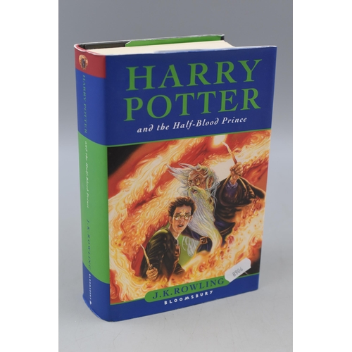 381 - Harry Potter, First Edition ' And The Half-Blood Prince ' J.K.Rowling (Hard Back). With Misprint on ... 