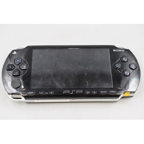 384 - PSP (Untested) With 1GB Memory Card And Various PSP Games, 2 Included Gameboy Games And Kingstone 32... 