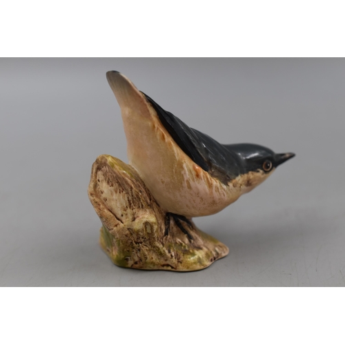 171 - Collectable Beswick 2413 Nuthatch Bird approx 3
