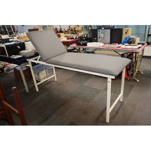 541 - Doherty fixed Height Adjustable Medical Couch