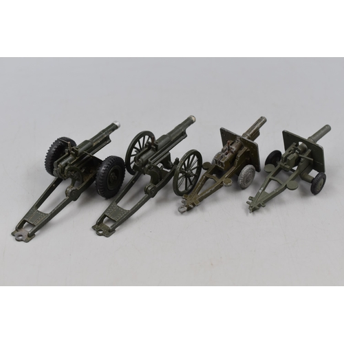 179 - Two Britains Ltd Cannons and Two other