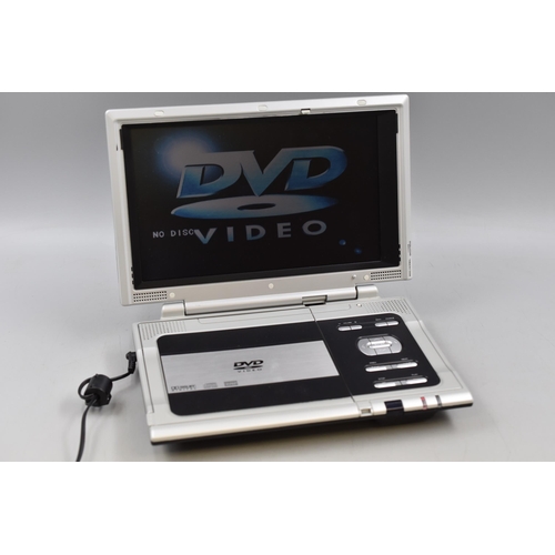 543 - Proline Portable Dvd Player with power Lead Powers on when tested