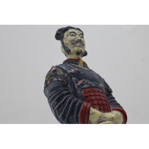 206 - Large Chinese Xian Warrior Statue approx 21