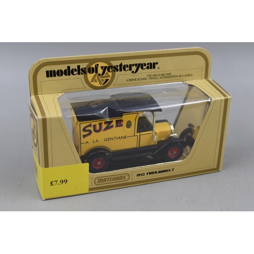 548 - A Selection of Seven Boxed Matchbox Models of Yesteryear Diecast Cars. Includes 1938 Hispano Suiza, ... 