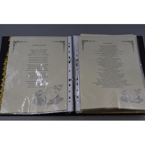 462 - Binder with Individual Blessing Spells and Potions interesting Read and Well Presented