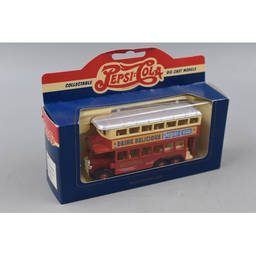 552 - Eleven Die Cast Collectable Vehicles. Includes Pepsi-Cola, Vanguards, Lledo and More.