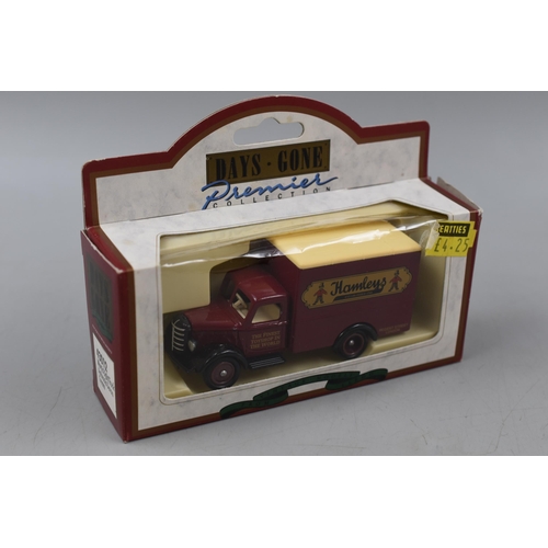 552 - Eleven Die Cast Collectable Vehicles. Includes Pepsi-Cola, Vanguards, Lledo and More.