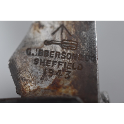 233 - British Military 1943 G Ibbertson Clasp Knife