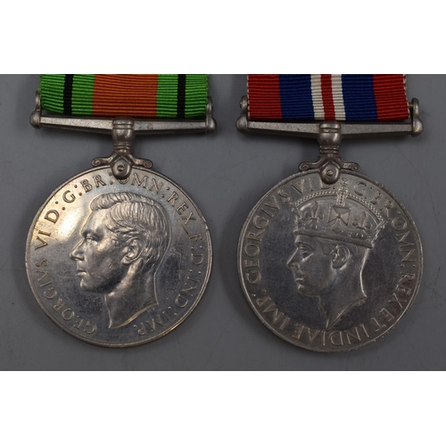 240 - Group 0f 4 WWII Medals awarded to 29956 Pte G H Smith including Silver 1944 St Johns Abulance, 1939-... 