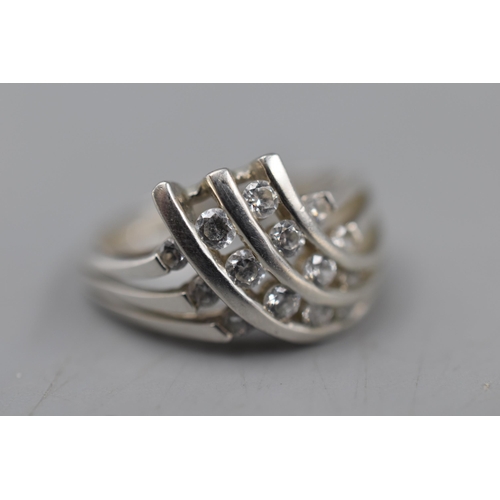 268 - Five Silver 925 Rings in Various Styles and Designs