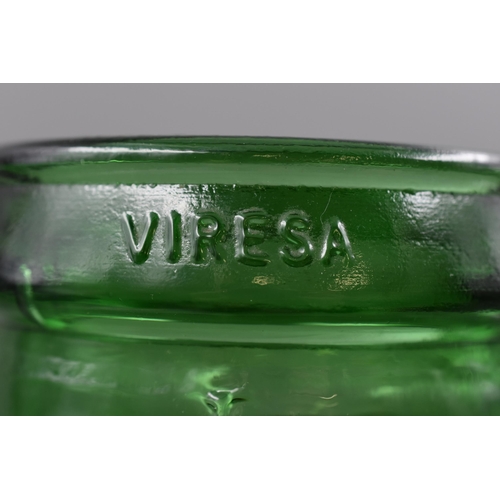 295 - Large vintage Glass Viresa Terrarium 14