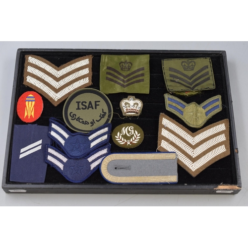 246 - Selection of Military Patch Badges