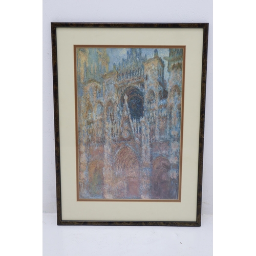 366 - Picture Frame Digitally Print Of Gothic Church