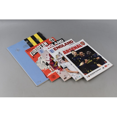 453 - Collection of Football Programmes to include F A Cup Final Manchester City v Watford 2019, England v... 