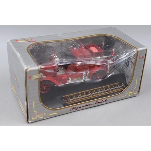 553 - Thirteen Boxed Collectable Die Cast Vehicles. Includes Matchbox, Lledo, Signature Models and More.